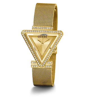 GUESS Ladies Gold Tone Analog Watch