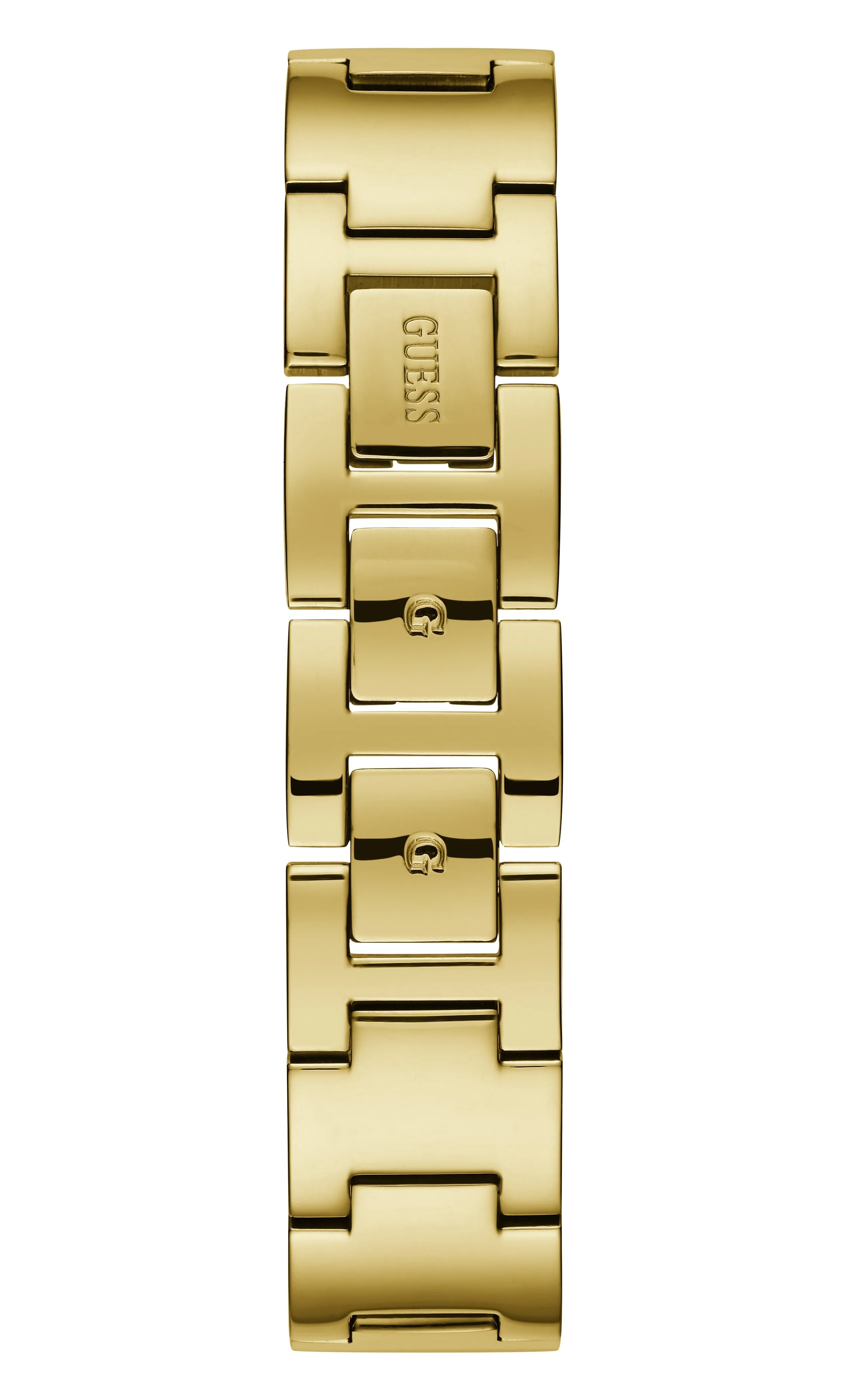 Guess Tri Glitz Gold Crystal Watch W1142L2