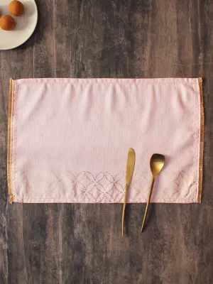 Gumbaj - Set Of 2 Placemats (Pink)