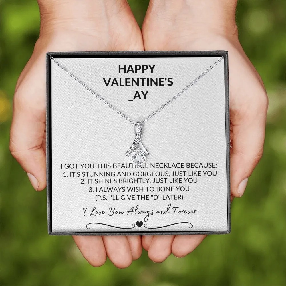 HAPPYVALENTINE'S_AY - ALLURING BEAUTY NECKLACE