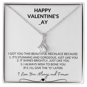 HAPPYVALENTINE'S_AY - ALLURING BEAUTY NECKLACE