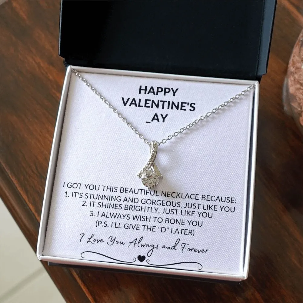 HAPPYVALENTINE'S_AY - ALLURING BEAUTY NECKLACE