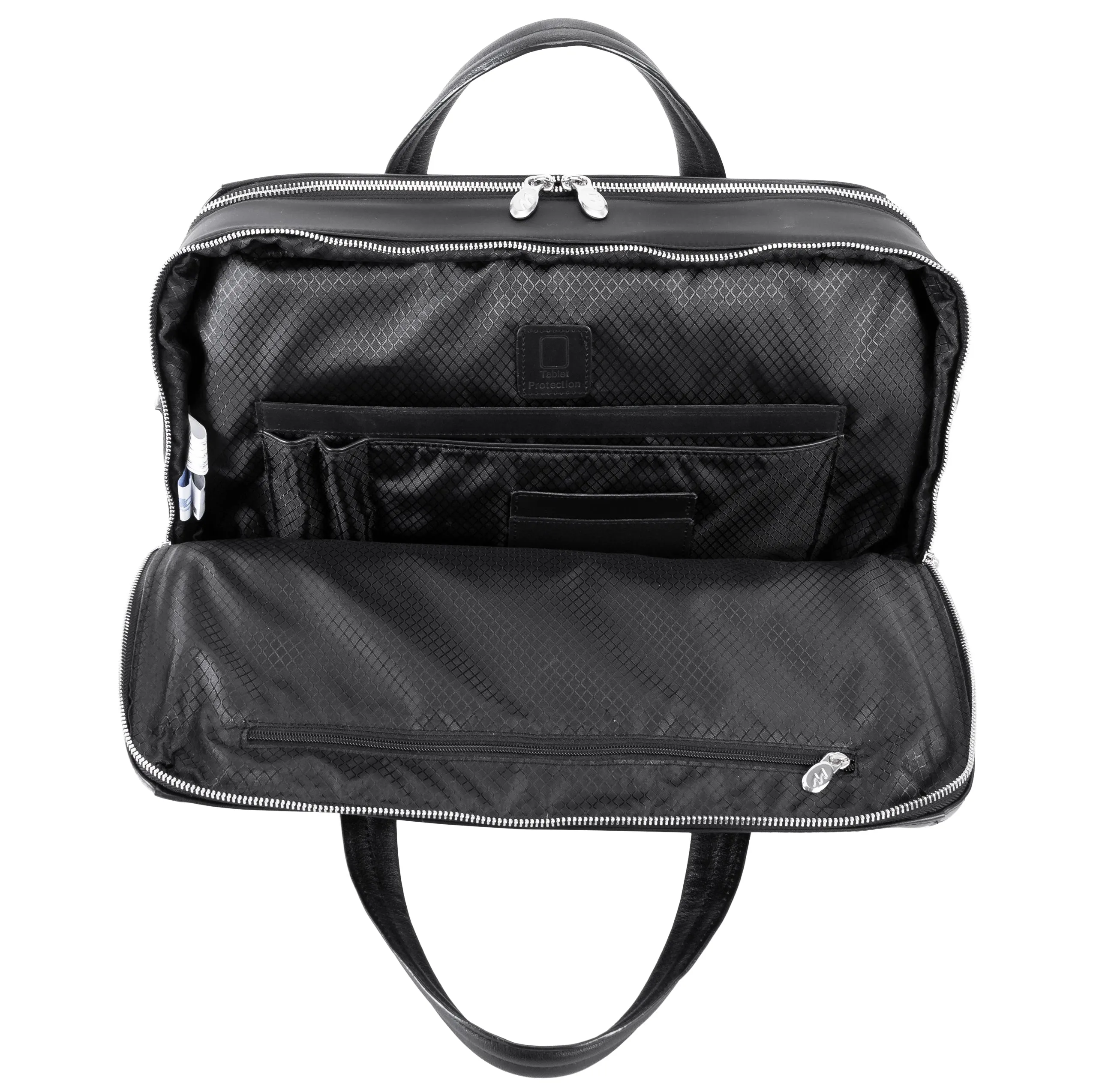 HARPSWELL | 17” Nylon Dual-Compartment Laptop Briefcase