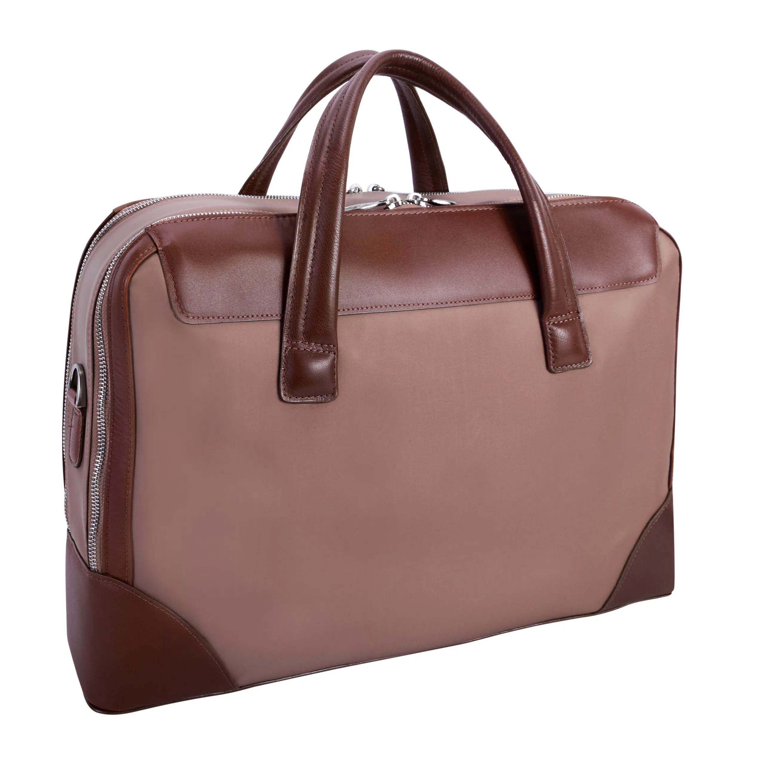 HARPSWELL | 17” Nylon Dual-Compartment Laptop Briefcase