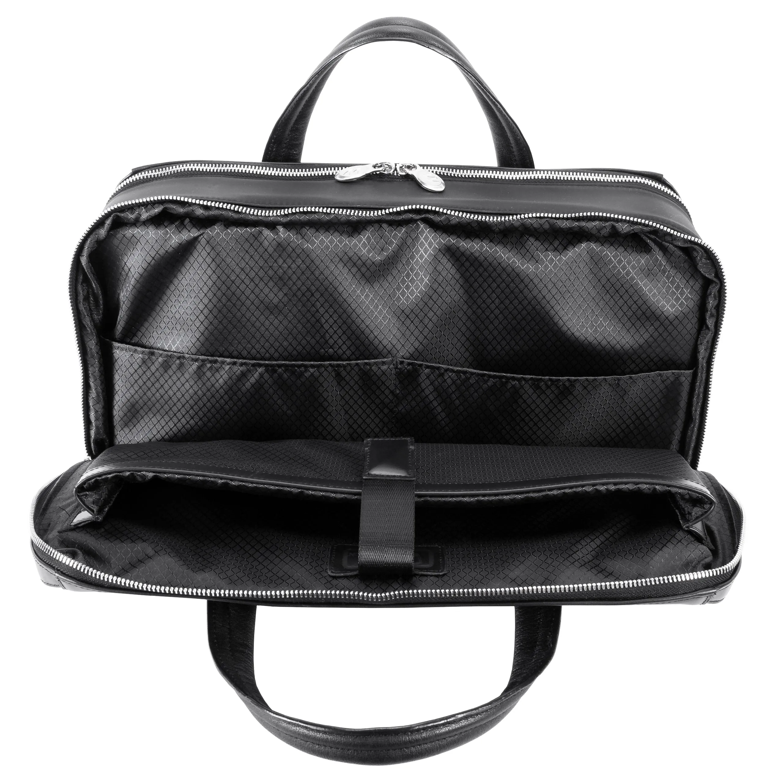 HARPSWELL | 17” Nylon Dual-Compartment Laptop Briefcase