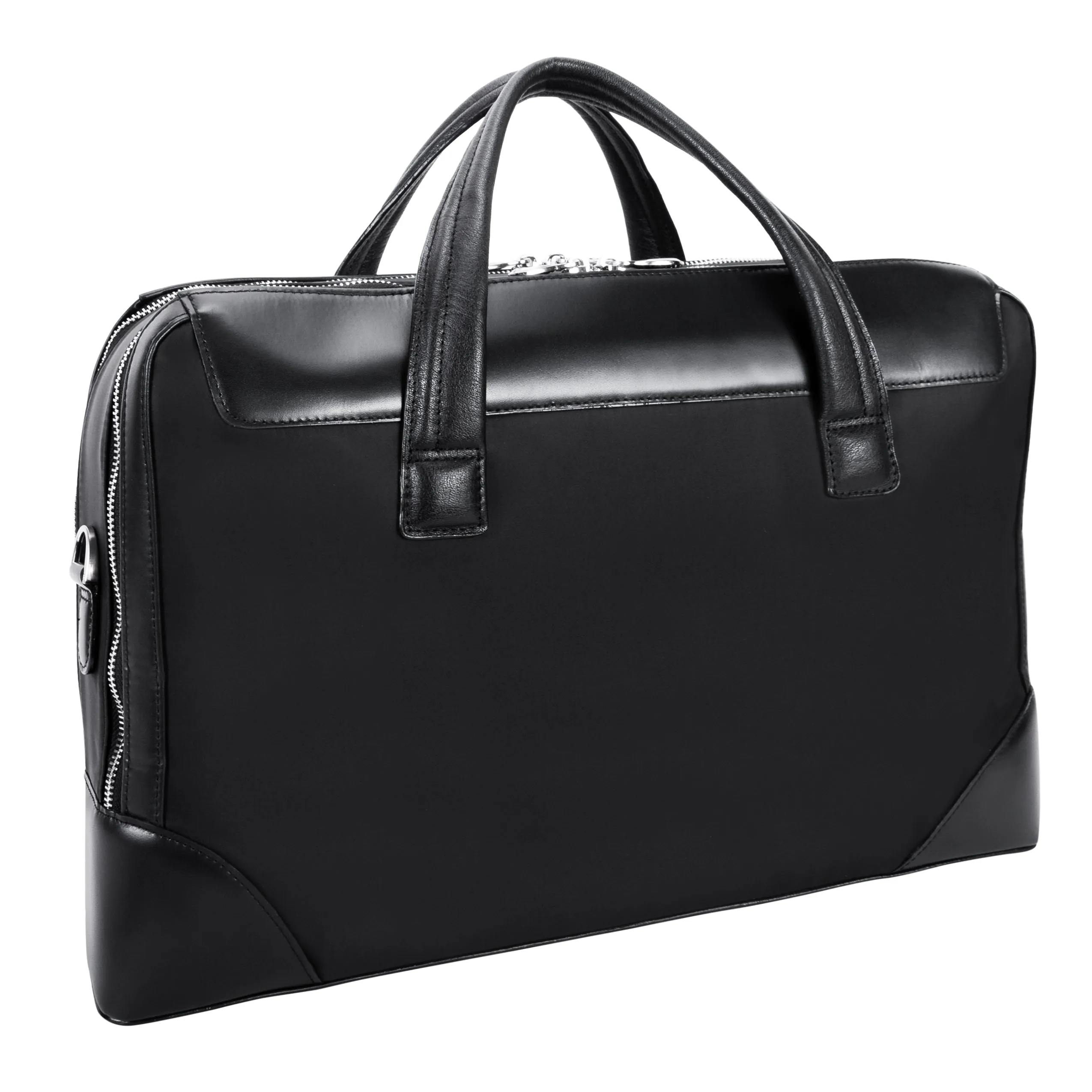 HARPSWELL | 17” Nylon Dual-Compartment Laptop Briefcase