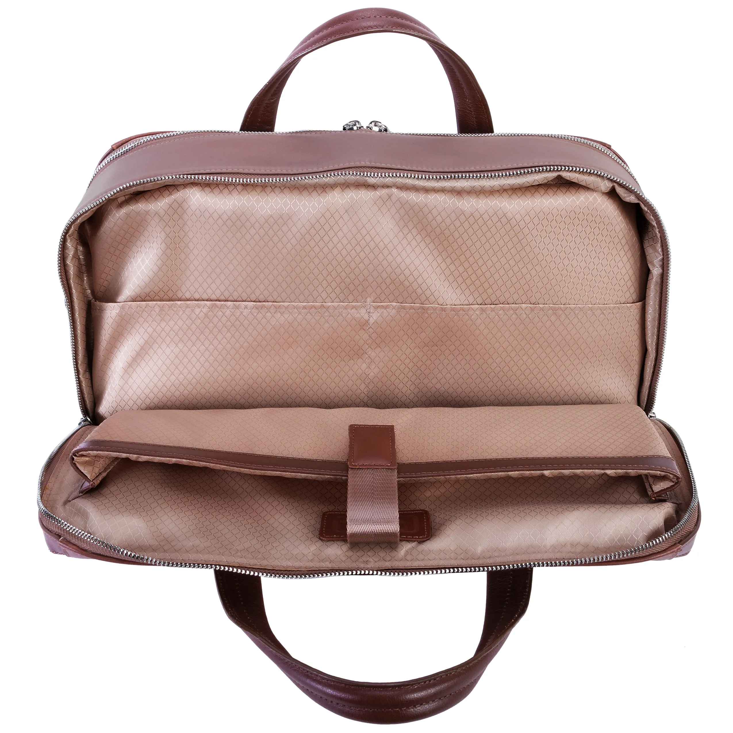 HARPSWELL | 17” Nylon Dual-Compartment Laptop Briefcase