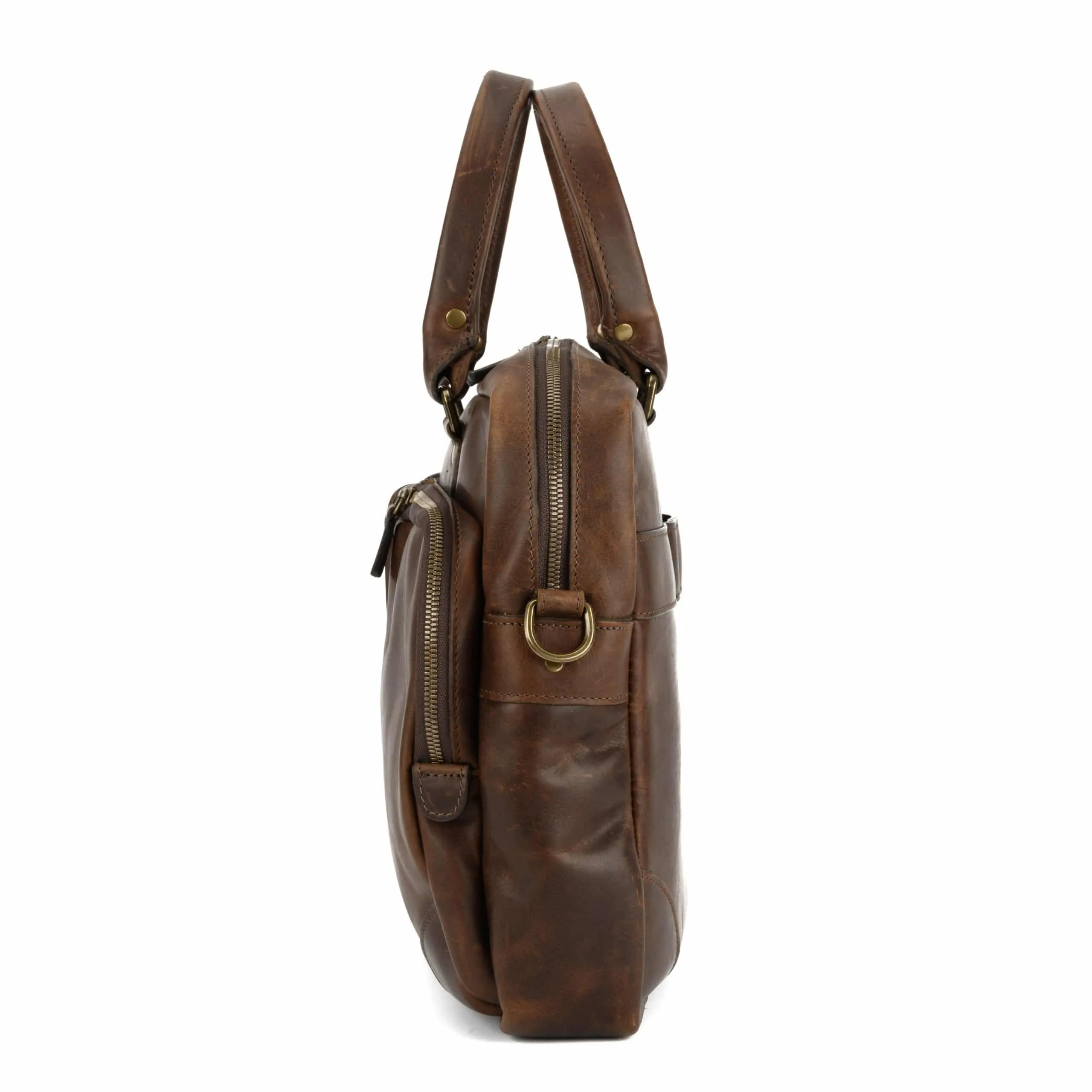 Haythe Commuter Bag in Baldwin Oak by Moore & Giles