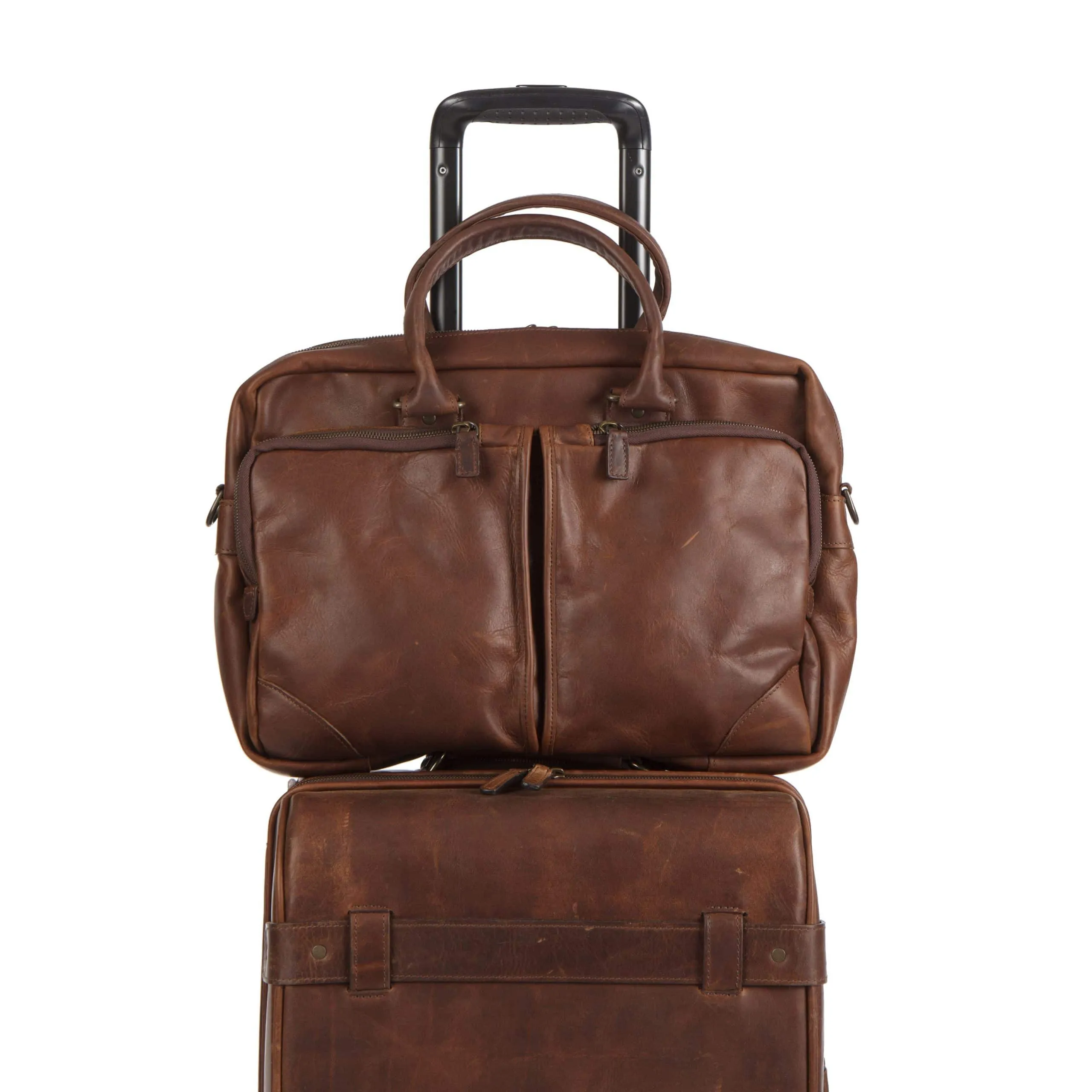 Haythe Commuter Bag in Baldwin Oak by Moore & Giles