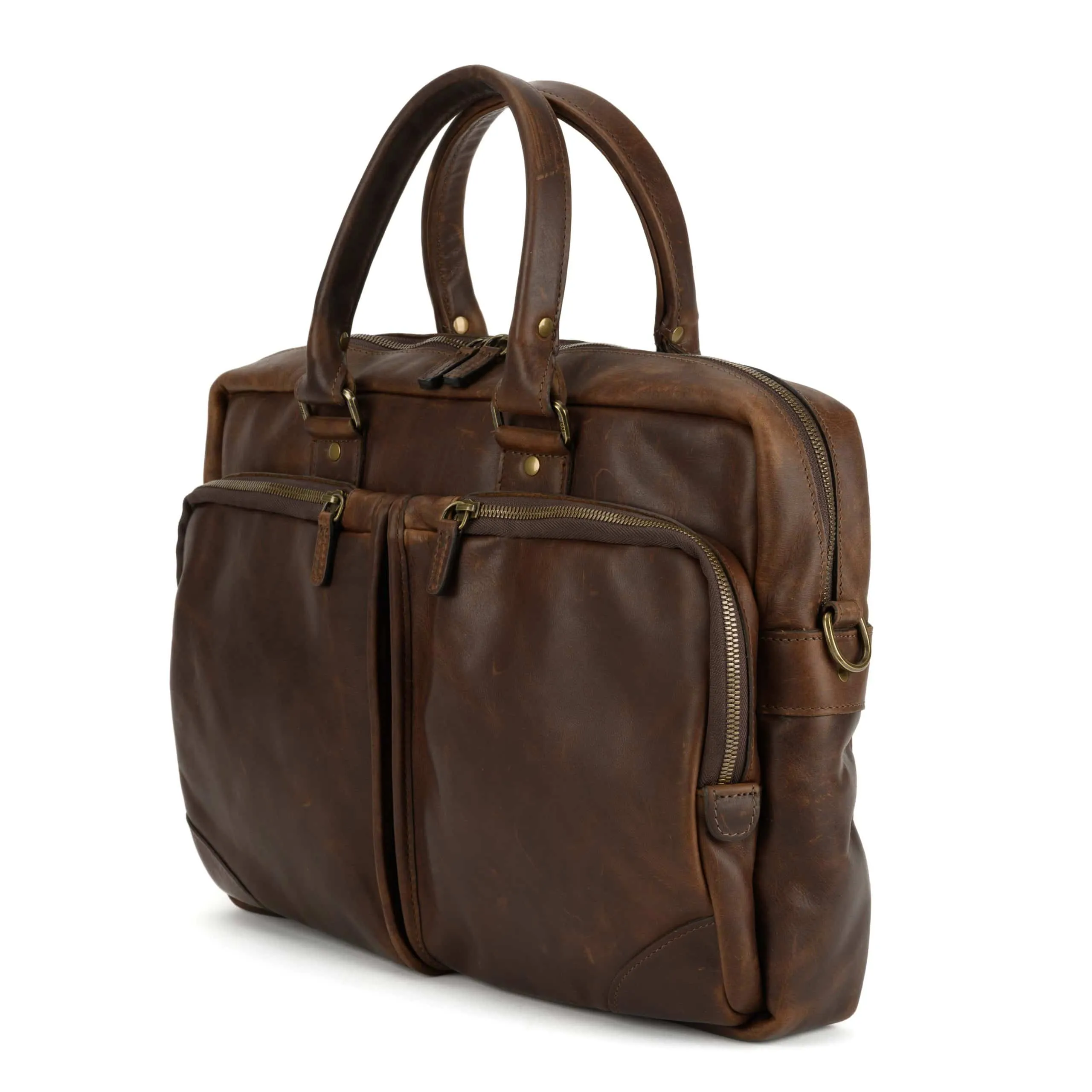 Haythe Commuter Bag in Baldwin Oak by Moore & Giles