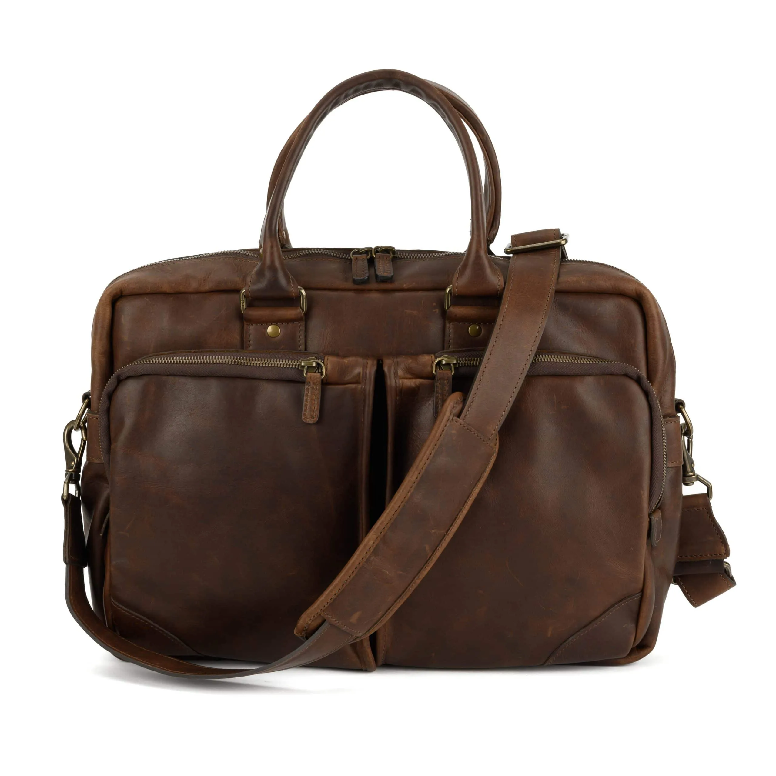 Haythe Commuter Bag in Baldwin Oak by Moore & Giles