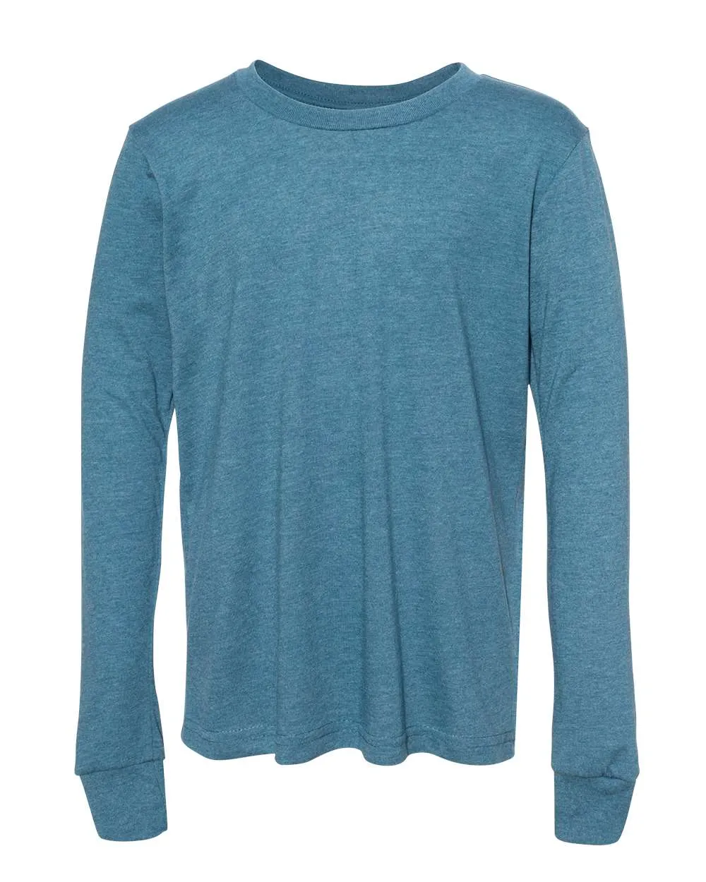 Heather CVC Long Sleeve Tee