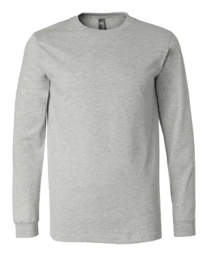 Heather CVC Long Sleeve Tee