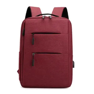 High Capacity Laptop Backpack With USB Design