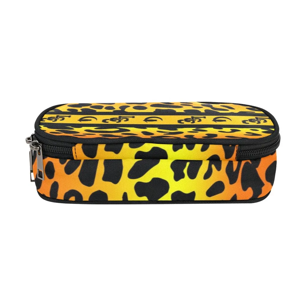 JAGUAR SKIN LCC Pencil Pouch/Large