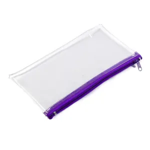 Jakar PVC Pencil Case Clear Standard Size