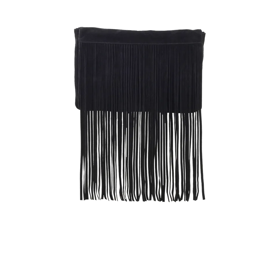 Joni Fringe Clutch