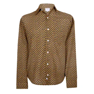 Jupiter Tan Men's Long Sleeved Shirt