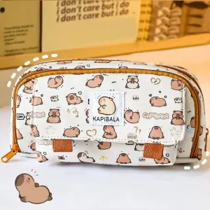 Kawaii Capybara Pencil Bag