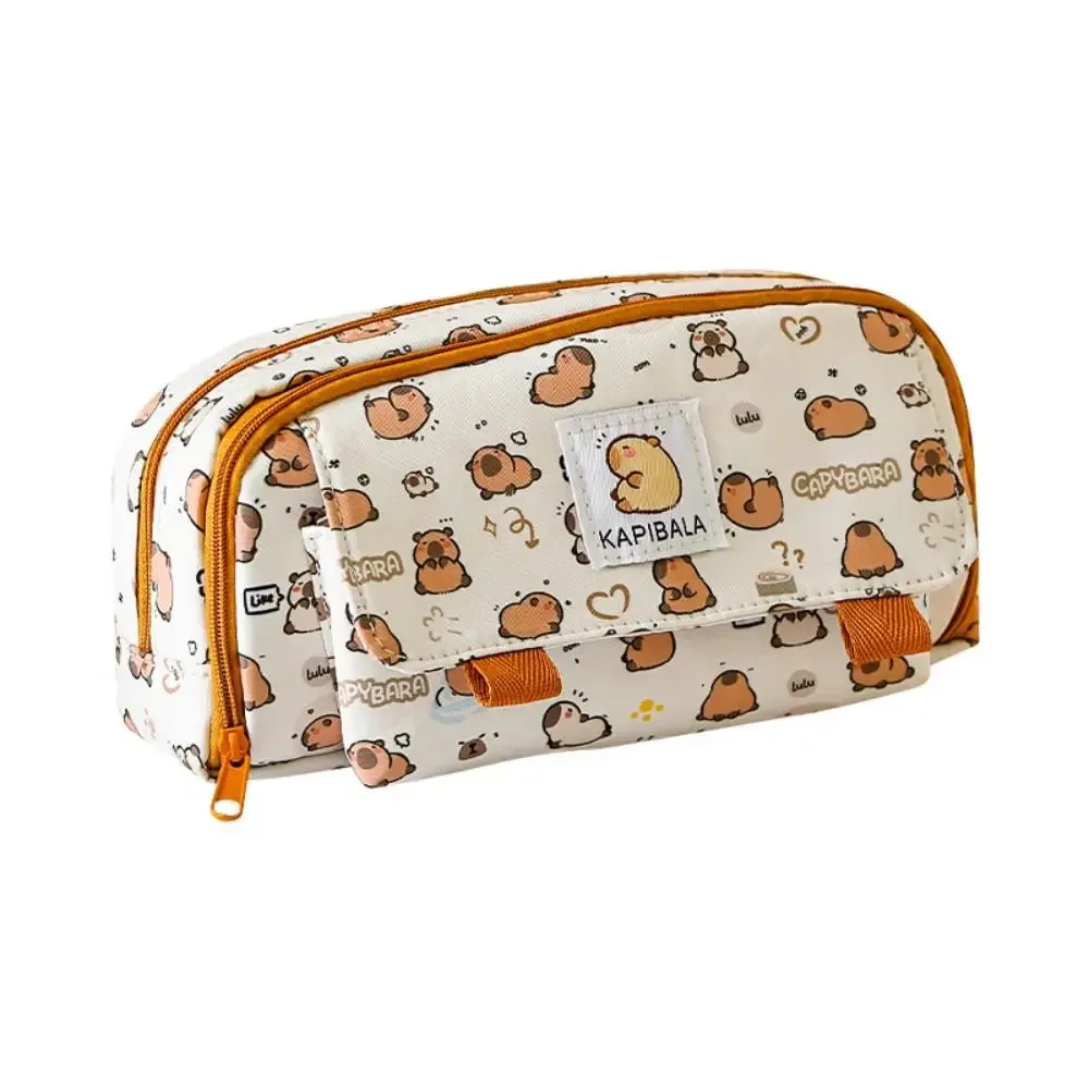 Kawaii Capybara Pencil Bag