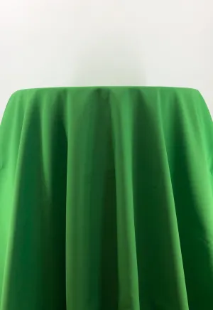 Kelly Green Polyester Tablecloth