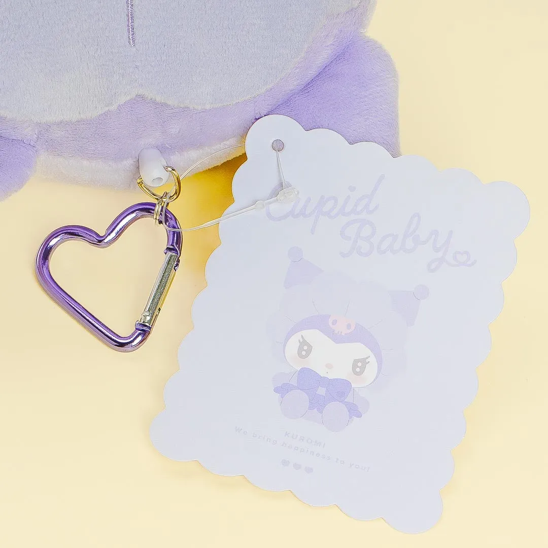 Kuromi Cupid Baby Plushie Pass Case