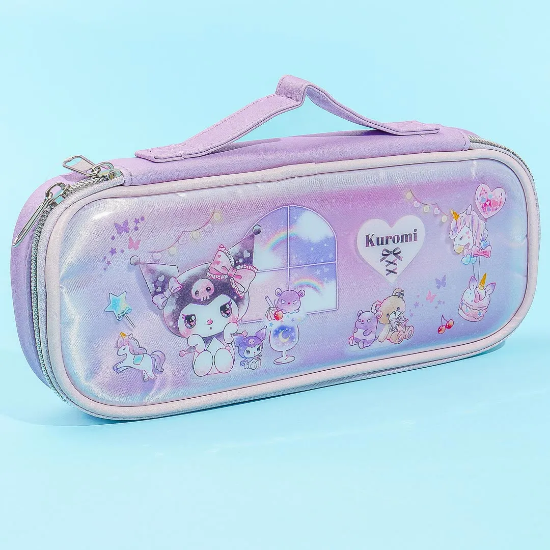 Kuromi Magical Room Round Zipper Pen Case