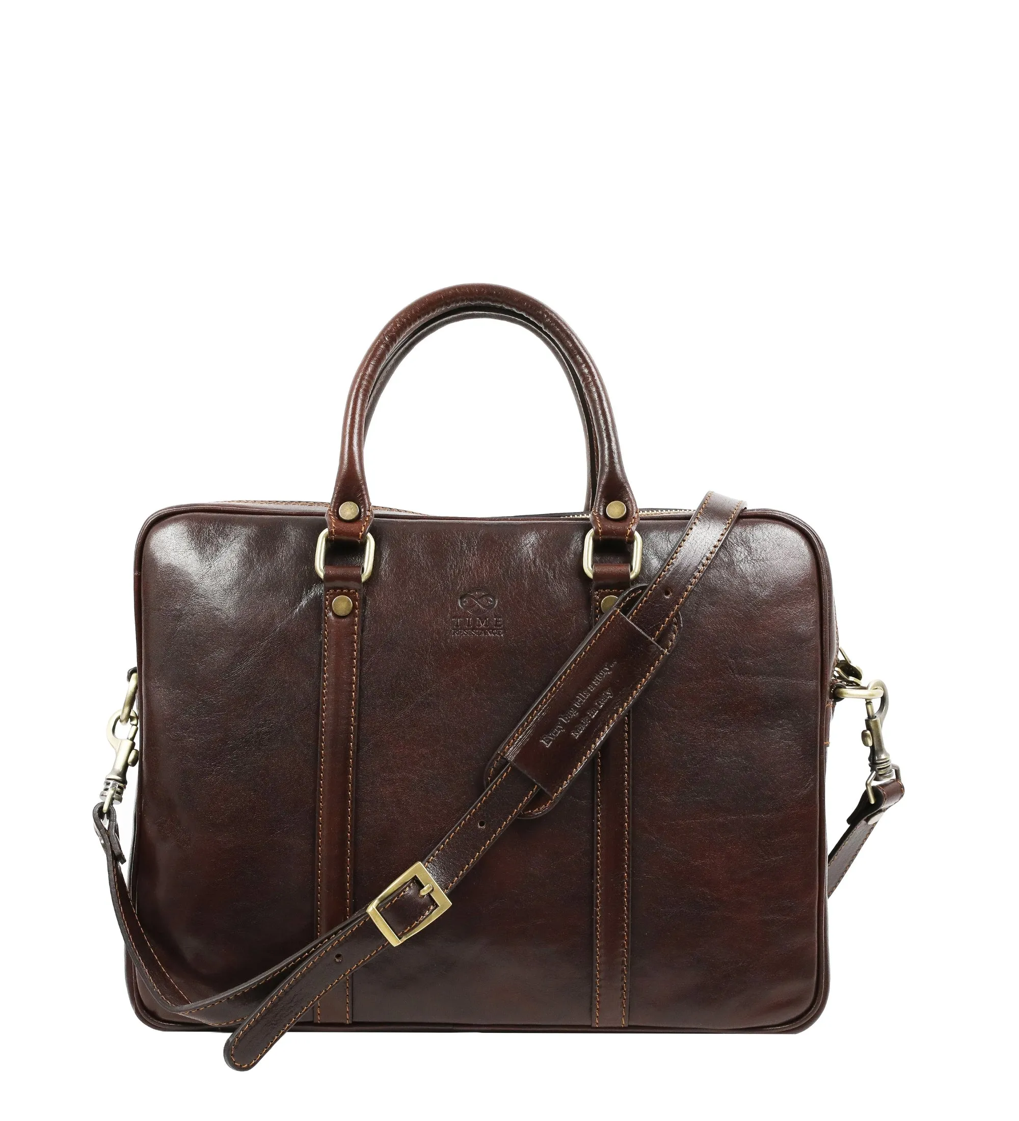 Leather Laptop Bag for Women - The Hobbit