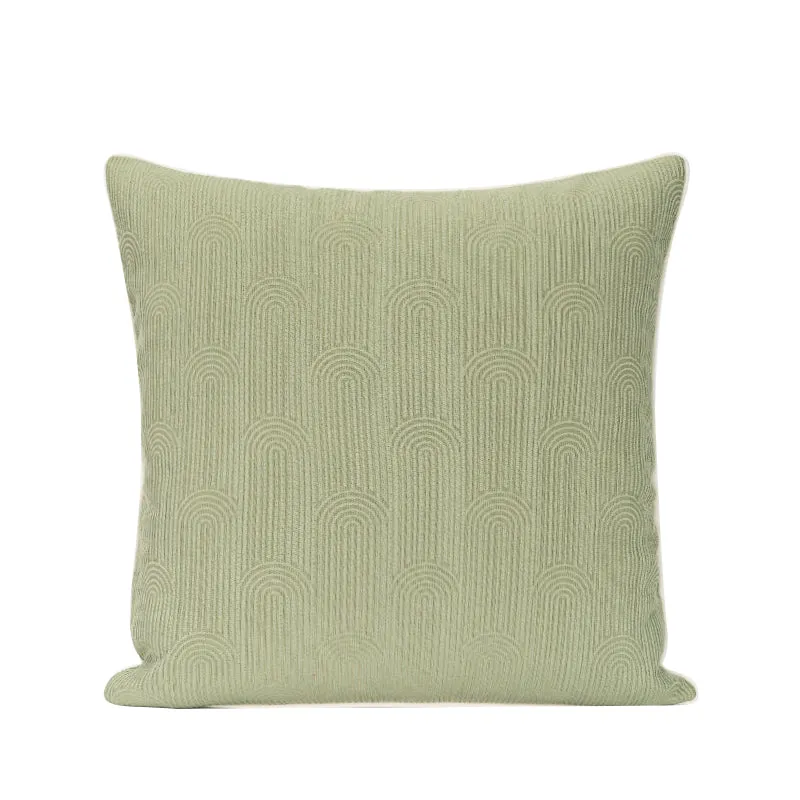 Lily-of-the-valley Green Pillow