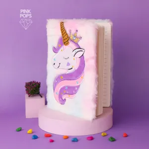 Magical Unicorn Plush Notebook