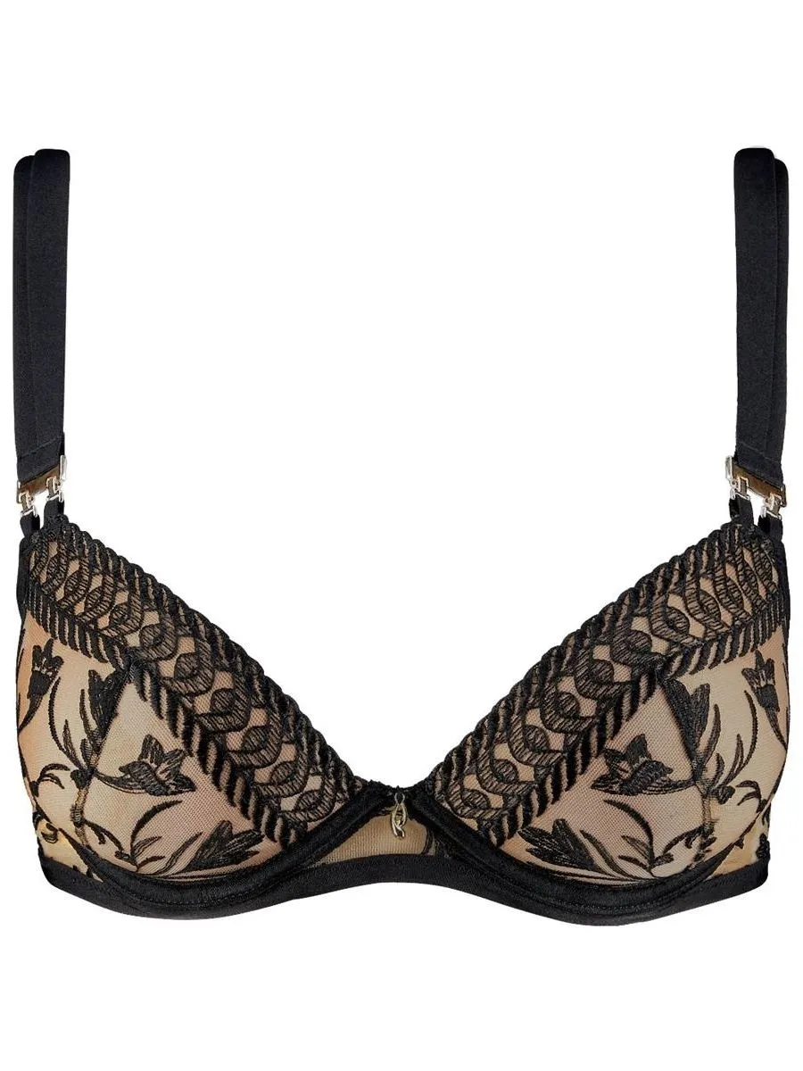 Magnetic Spell Moulded Plunge Bra - Mystere