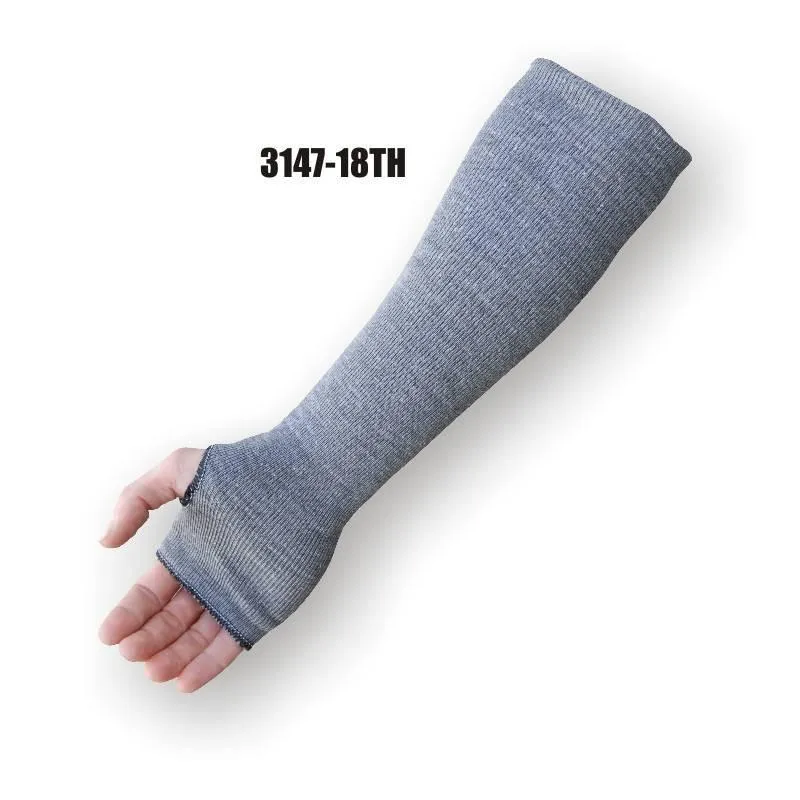 Majestic 3147-18TH  18" 2- Ply Cut Resistant Sleeves Dyneema, with Thumb Hole (Two Dozen)