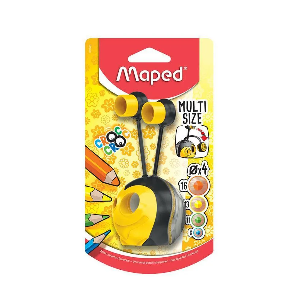 Maped 1 Hole Croc Bees Sharpener