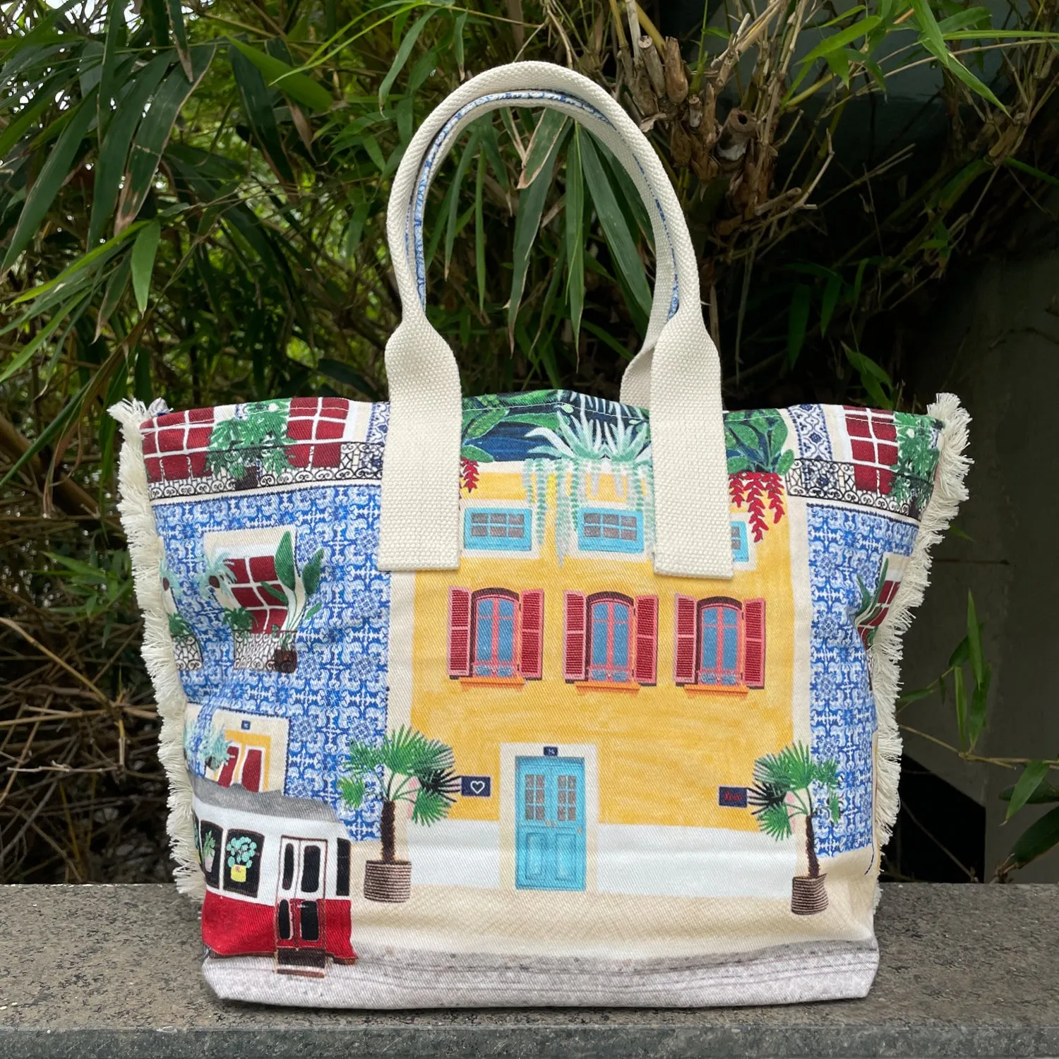 Marrakech Tramway Beach / Tote Bag