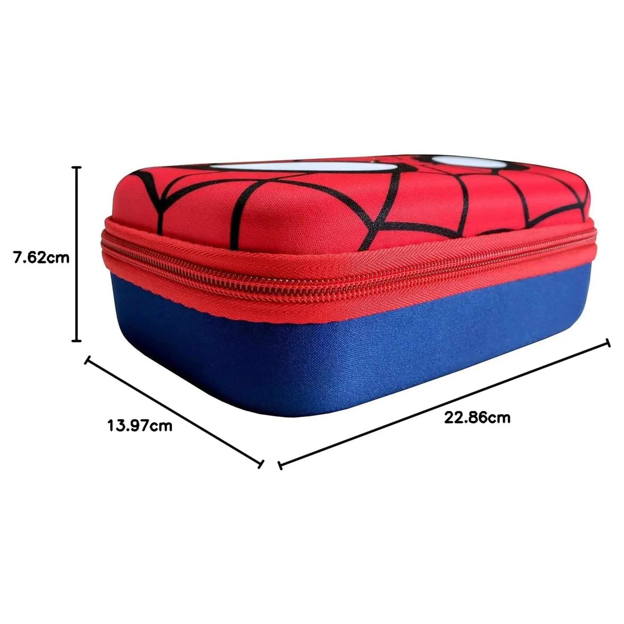 Marvel Spider-Man Hard Shell Molded Zippered Pencil Case