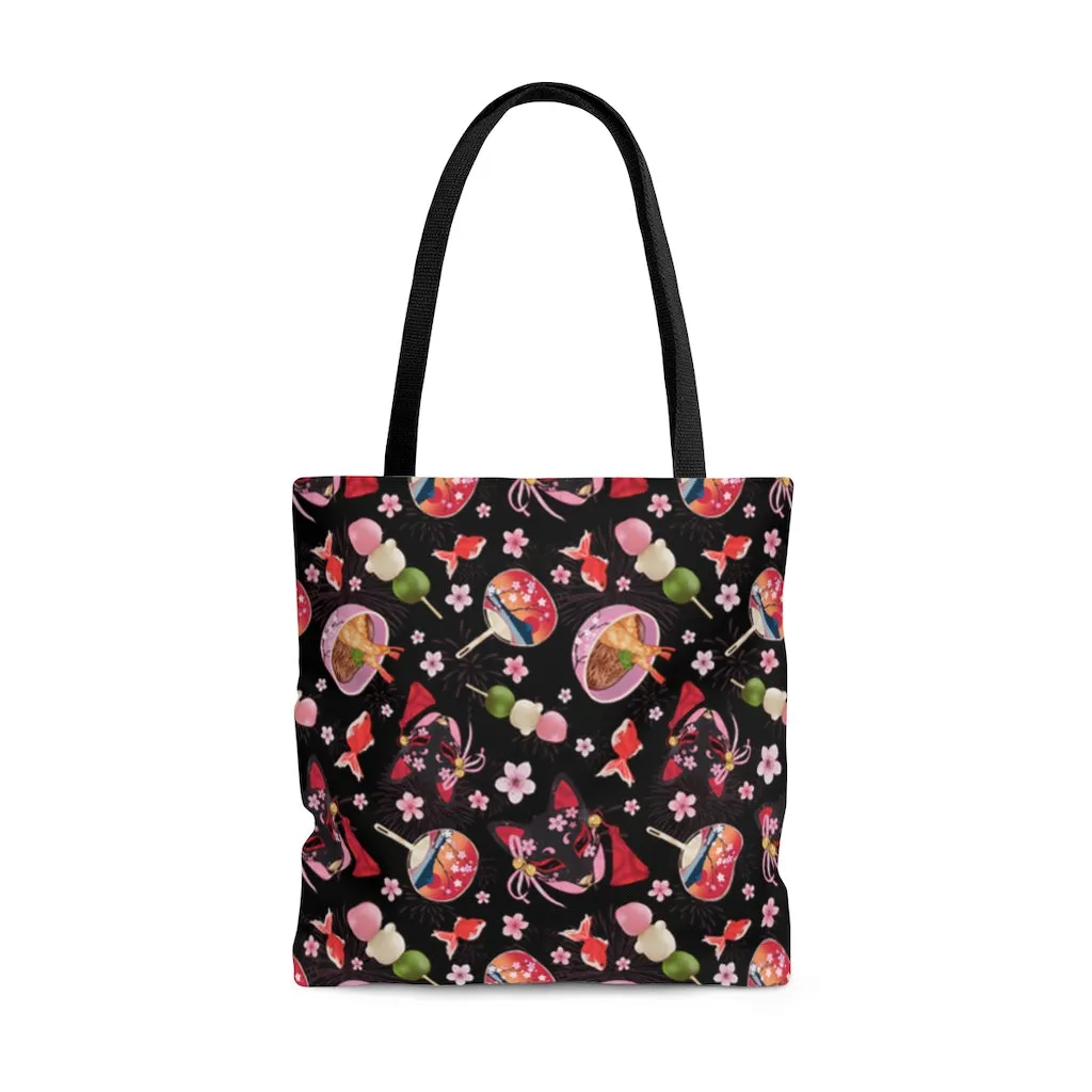 Matsuri Tote Bag (Black)