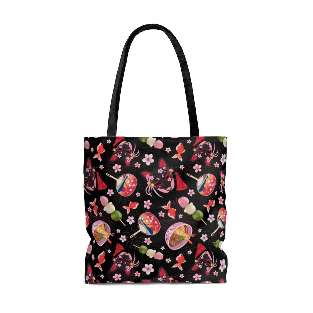 Matsuri Tote Bag (Black)