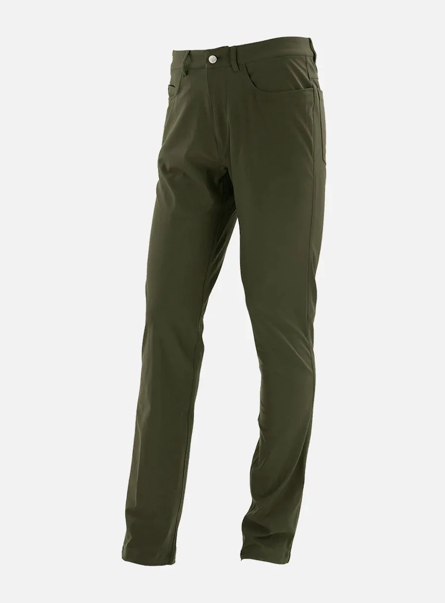 Micro Polyester 5 Pocket Pant