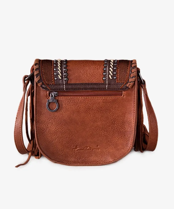 Montana West Fringe Concho Crossbody