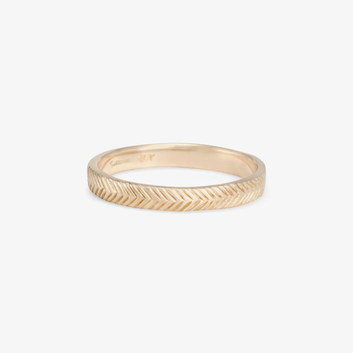 MR0120 | 3mm Herringbone Band