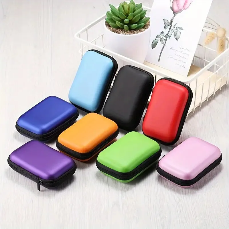 Multi-use Earphone Bag USB Cable Storage Bag Travel Pouch Organizer