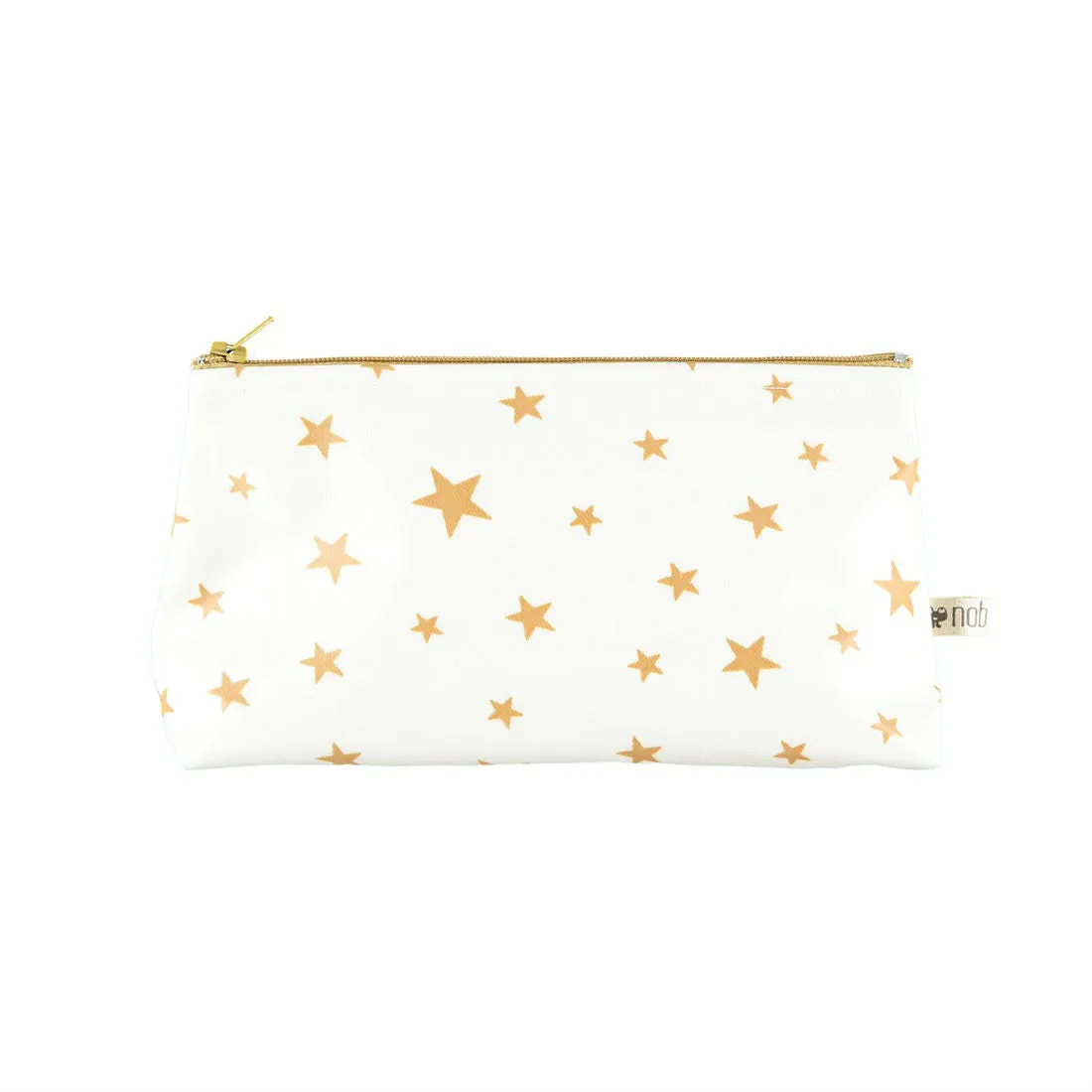 Nobodinoz Pencil Case Capri Mustard Stars