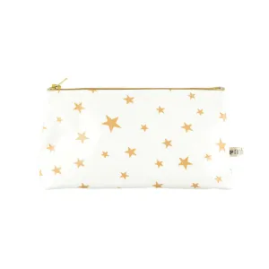 Nobodinoz Pencil Case Capri Mustard Stars