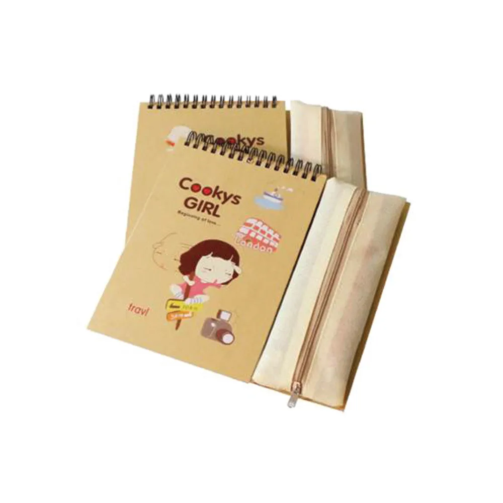 Notebook with Pencil Case 60 sheets/80gsm