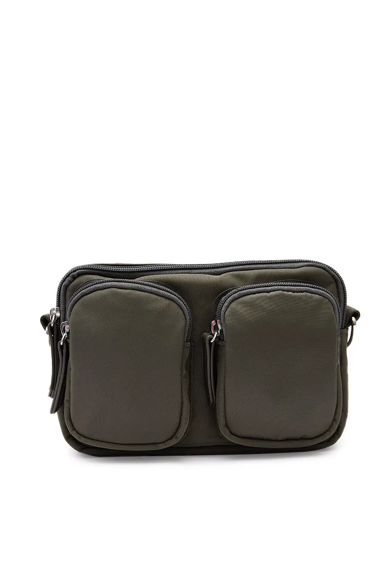 Olive Mini Sling Bag