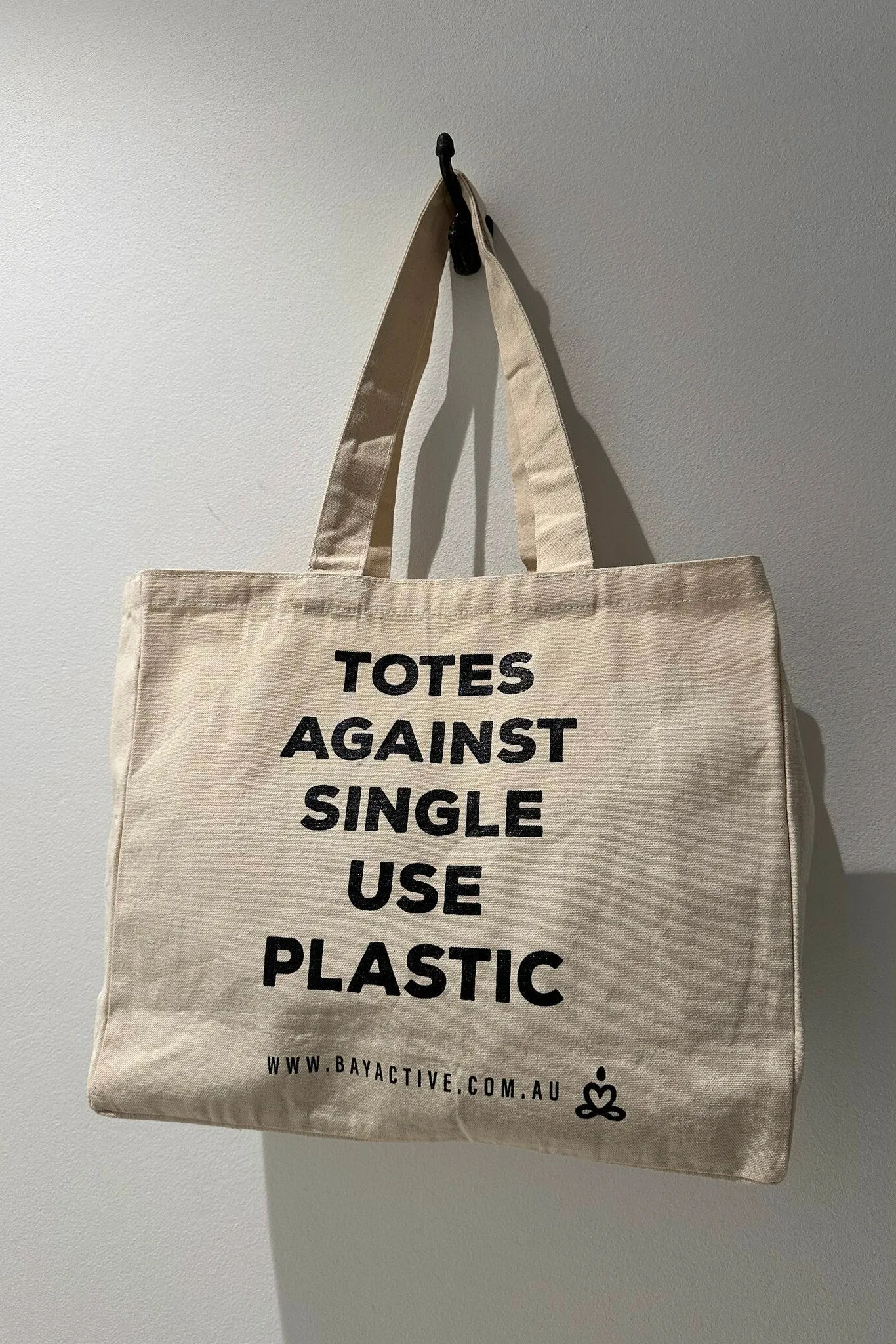 Organic Cotton - Natural - Totes Against Single Use Plastic Bag