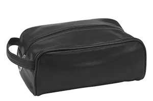 Osgoode Marley Leather Large Travel Toiletry Bag