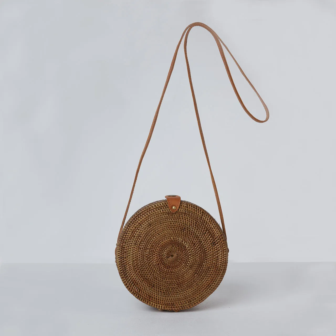 Palermo Round Basket Bag