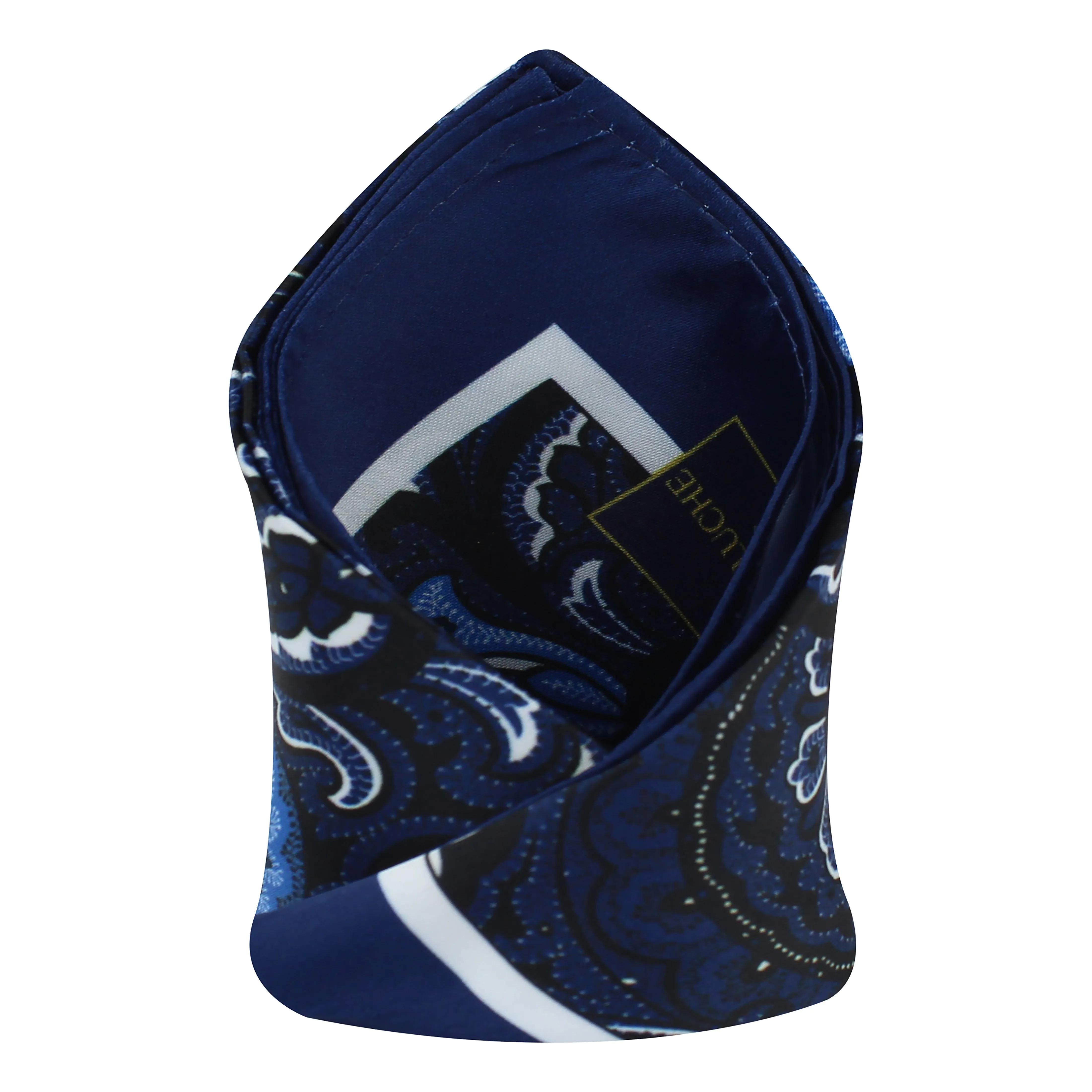 Peluche Alluring Floral Abstract Pocket Square For Men