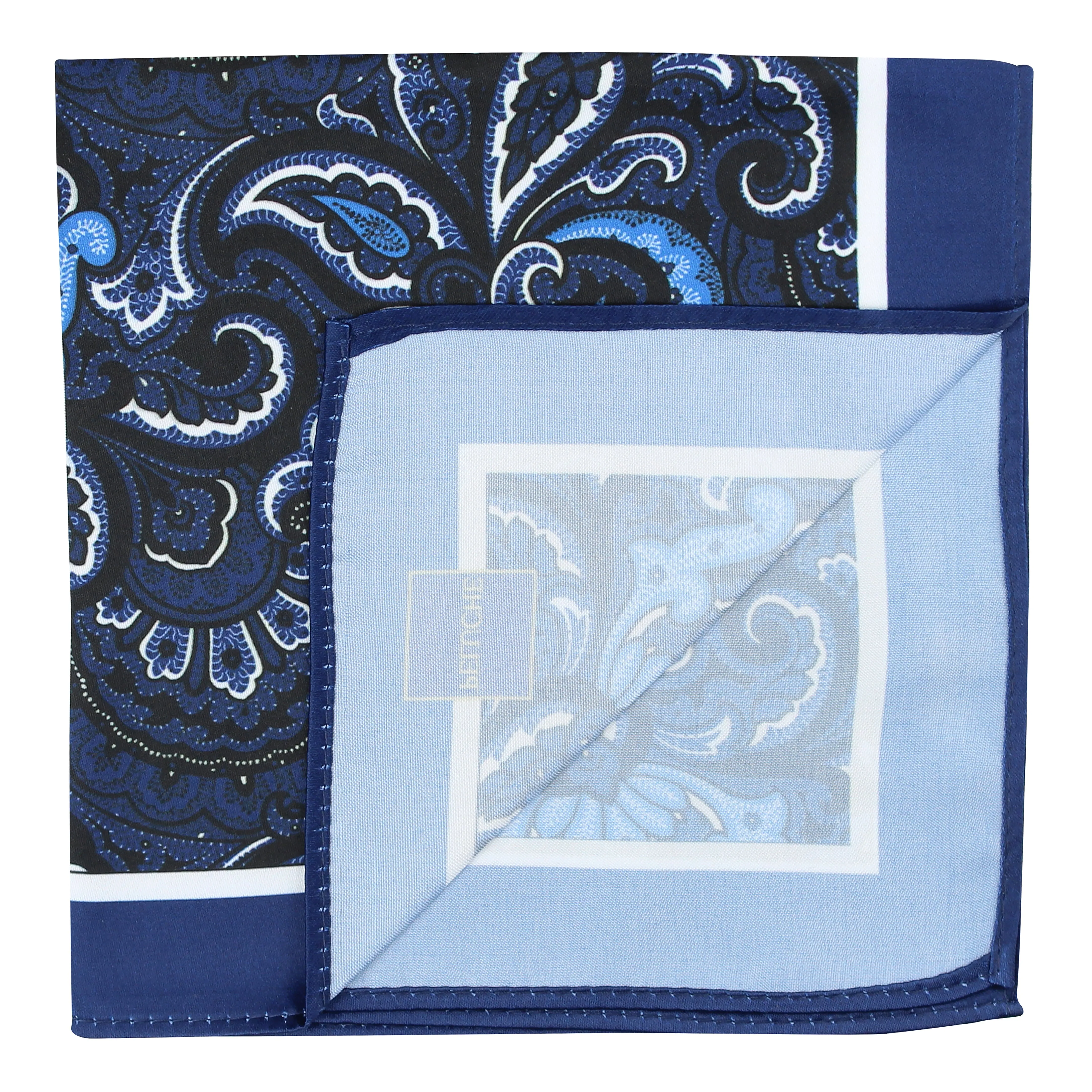 Peluche Alluring Floral Abstract Pocket Square For Men